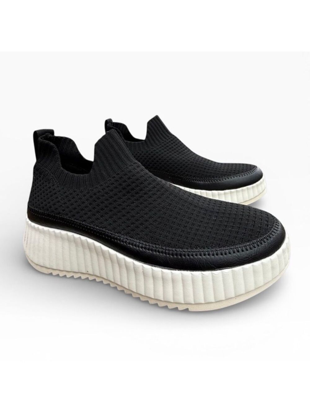 Dr. Scholl's Time Off Slip on Women's Sneakers Black size 9
